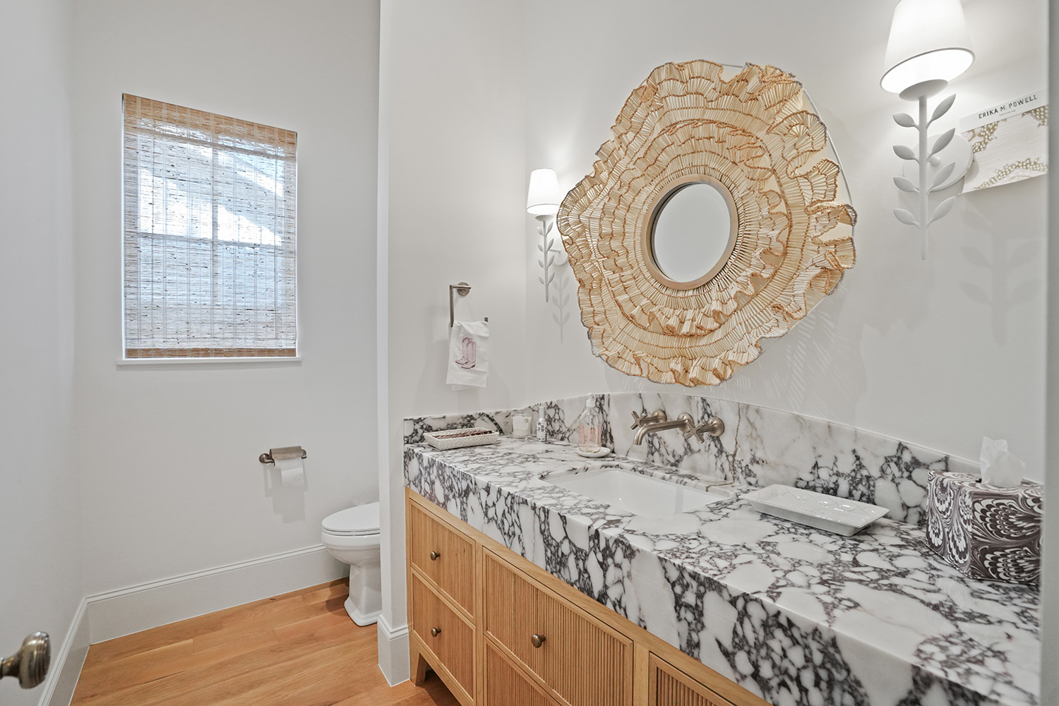 Powder bath view